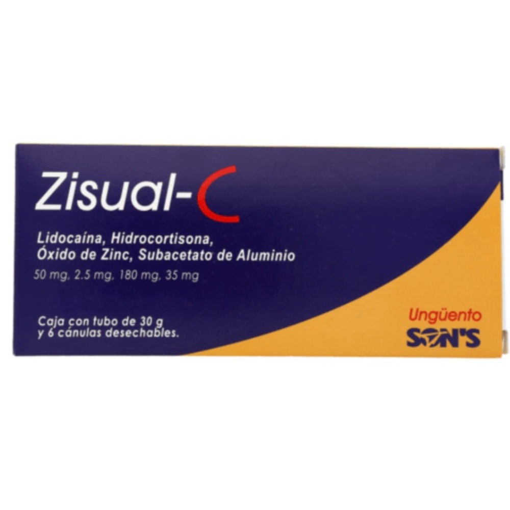Zisual-C Topical Ointment 1oz Fast Acting Hemorrhoid Relief